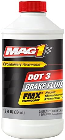 MAG 1 00122 DOT3 Brake Fluid - 12 Ounces