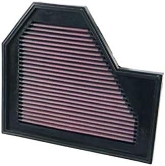 K&N Engine Air Filter: Increase Power & Acceleration, Washable, Premium, Replacement Car Air Filter: Compatible with 2005-2011 BMW (M6, M5), 33-2350
