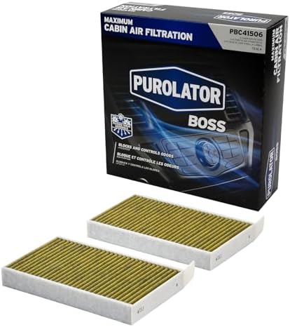 Purolator PBC41506 PurolatorBOSS Cabin Air Filter with Activated Carbon