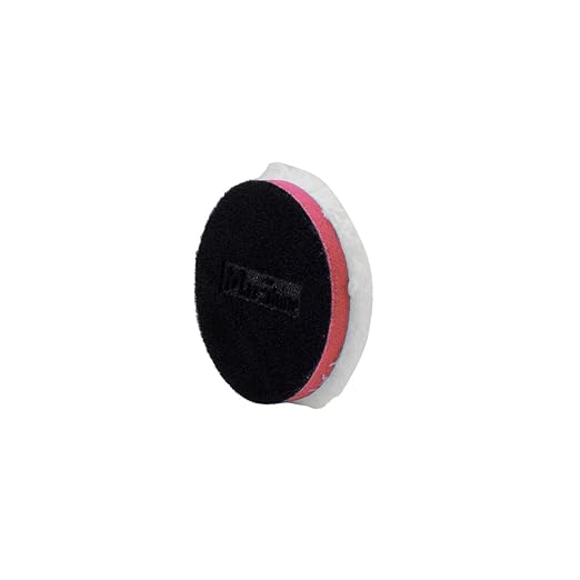 Maxshine 3" Universal Microfiber Polishing Foam Pad for Finishing – Ultra-Soft Microfiber with Hook & Loop – Compatible with DA & Rotary Polishers – Ideal for Final Polishing Steps