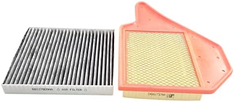 Engine and Cabin Air Filter fit for Dodge Grand Caravan #CF10743 CA11050