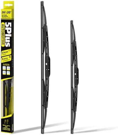 5 PLUS® 26"+20" Silicone Wiper Blades Fits Toyota Camry 2018-2024