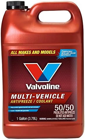 Valvoline Multi-Vehicle 50/50 Ready-to-Use Antifreeze Coolant 1 Gallon