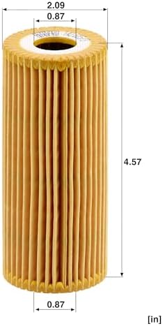 MANN-FILTER HU 615/3 x Oil Filter - for Cars + Transport Vehicles