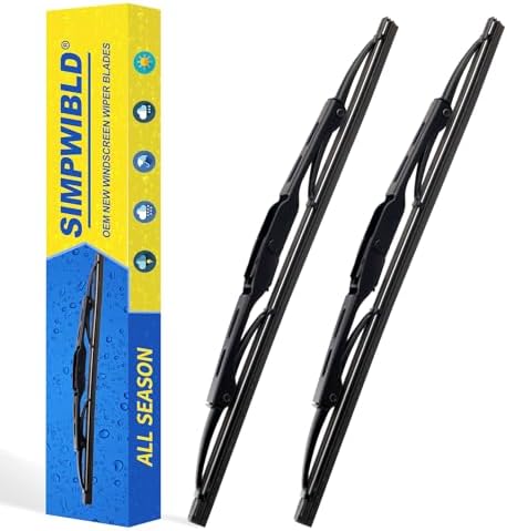 12 Inch Rear Wiper Blade for 2012-2016 Honda CR-V/2010-2018 Cadillac SRX Windshield Wiper Blade Set (Set of 2)