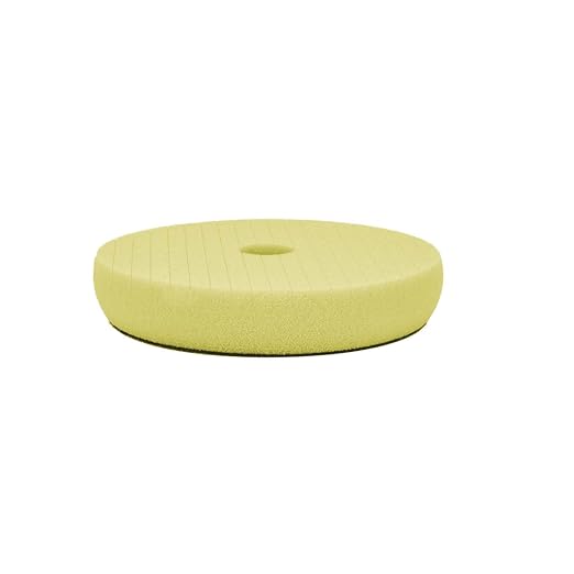 Maxshine 5" Universal Cross Cut Polishing Foam Pad for Polishing – Hook & Loop – Compatible with DA & Rotary Polishers – Cross Cut Design for Heat Management & Compound Efficiency