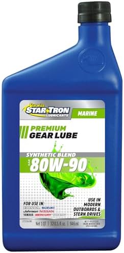 STAR BRITE Synthetic Lower Unit 80W-90 Gear Lube, Marine Grade