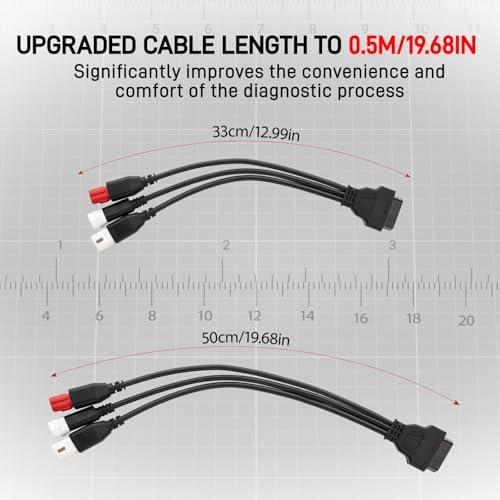 3-in-1 OBD2 Diagnostic Adapter for Yamaha Kline Euro5 Motorcycle