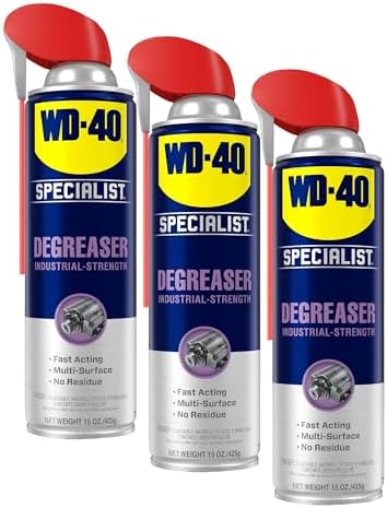 WD-40 Specialist Degreaser, Industrial-Strength, 15 OZ (Pack of 3)