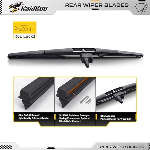 Rear Wiper Blade 14 inch, OEM Replacement for Honda Pilot 2009-2015 +More Rear Windshield Wiper (14-F)