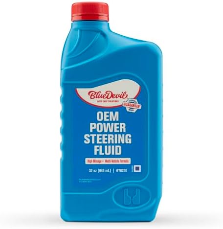 BlueDevil Products Power Steering Fluid - 1 Quart (Pack of 6)