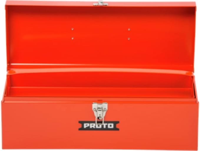 Stanley Proto J9954-NA Proto General Purpose Tool Box Red, 14"L X 6"D X 6-1/2"H