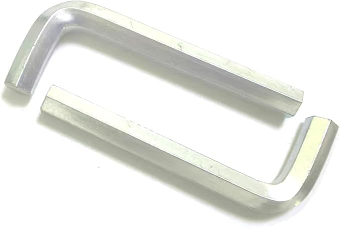 Hex Key Set, 5mm L-Shaped Allen Wrench, Metric Hexagon Spanner, Replacement Repairing Tool (20, 45 x 5 x 17mm/1.77 x 0.19 x 0.67(L*D*W))