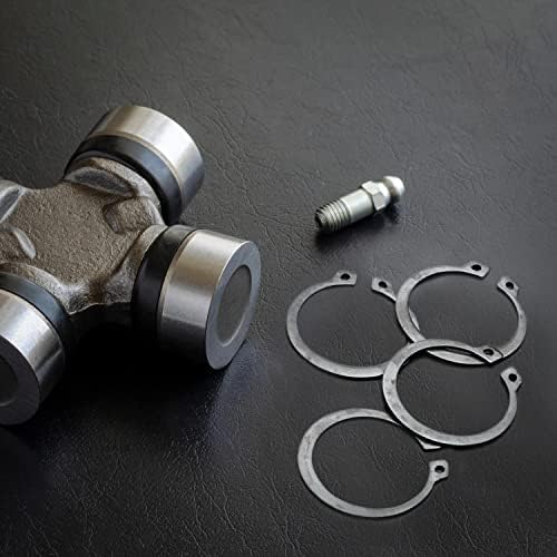 NEIKO 50458A Snap Ring Shop Assortment | 300 Piece Retaining Ring Set | 18 Sizes (1/8" - 1-1/4") | Heat-Treated Hardened Steel | Secure Parts on Grooved Shafts, Pins, Studs, etc.