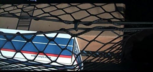 Envelope Style Trunk Mesh Cargo Net for Chevy Equinox Accessories 2010-2025 - Premium Trunk Organizers and Storage - Cargo Net for Pickup Truck Bed