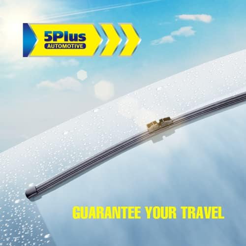 5 PLUS Custom-Fit 15" Back Wiper fits Ford Edge 2015-2024 Rear Wiper Blade