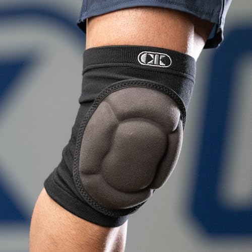 Cliff Keen Impact Bubble Wrestling Knee Pad (Black)