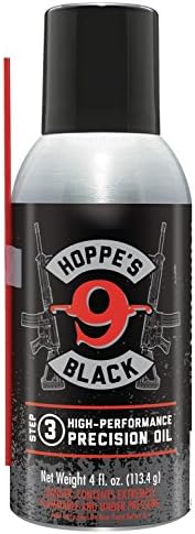 Hoppe's HBL Precision Gun Oil Aerosol Spray with Straw, 4 oz.