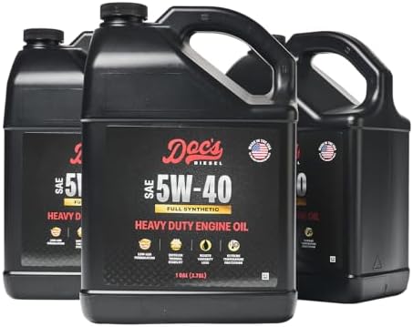 Doc's Diesel 5W-40 Full Synthetic Heavy Duty Oil, CK-4 Cold Start, 3 Gal