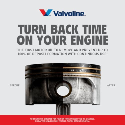 Valvoline Restore & Protect Full Synthetic 5W-30 Motor Oil 5 QT, Case of 3