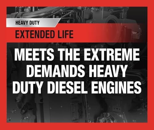 Zerex Heavy Duty Extended Life 50/50 Prediluted Ready-to-Use Antifreeze/Coolant 1 GA, Case of 6