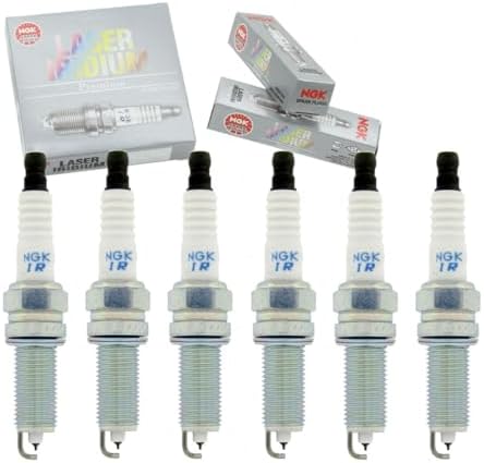 6 pc NGK Laser Iridium Spark Plugs for Jeep Wrangler 3.6L V6 2012-17