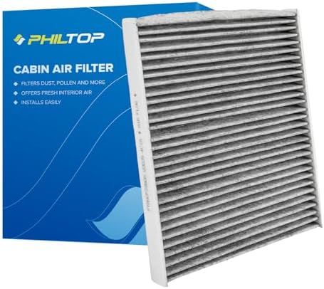 PHILTOP CF12450 HEPA Cabin Air Filter for Jeep Wrangler, Gladiator