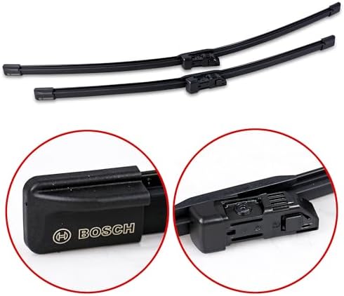 BOSCH 3397118979 AeroTwin Wiper Blades - Set of 2 (24"& 19") Top Lock 19mm