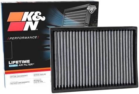 K&N LIFETIME Cabin Air Filter: Washable, Clean Air for your Cabin, VF2027
