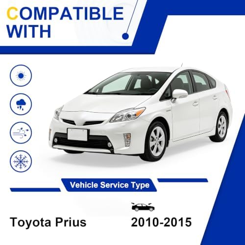 KAIYI 3 Windshield wipers Compatible with Toyota Prius 2010-2015