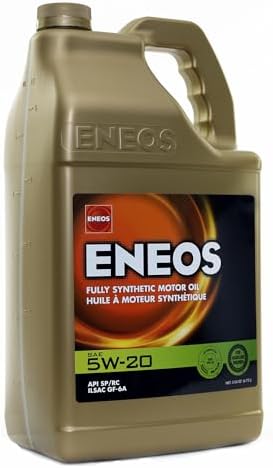 ENEOS 5W-20 Fully Synthetic Motor Oil, 5 Qt