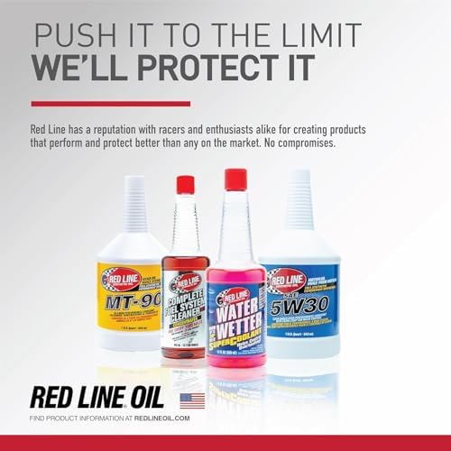 Red Line 80402 High Performance CV-2 Synthetic Grease Cartridge with Red Moly - 14 Ounce Tube (10 Pack)