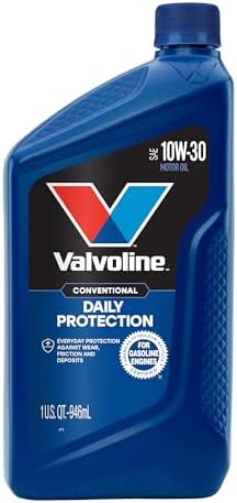 Valvoline Daily Protection SAE 10W-30 Conventional Motor Oil 1 QT