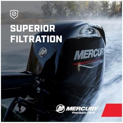 Mercury 8M0162829 Oil Filter for Select Mercury and Mariner 25-115hp FourStroke Outboards