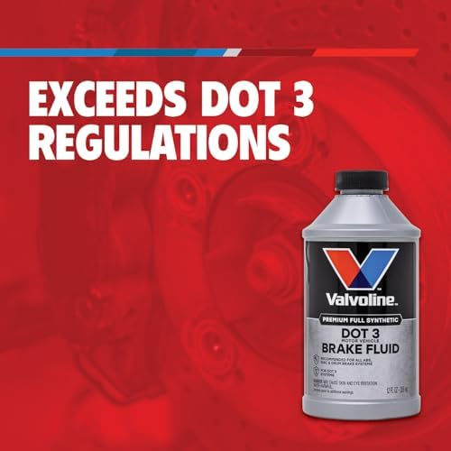 Valvoline DOT 3 Synthetic Brake Fluid, 12 oz