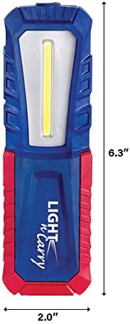 Clore Automotive Light-N-Carry LNC1341 Industrial Grade Rechargeable Work Light - 300 Lumen
