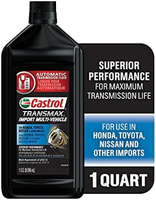 Castrol Transmax Import Multi-Vehicle Automatic Transmission Fluid, 1 Quart