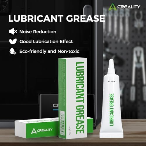 Creality Lubricant Grease for 3D Printer Parts Gear None Toxic Odorless Noise Reduce & Lubricating Oil Lubricant Paste for Ender 3/Ender 5/Ender 3 V3/Ender 3 V3 SE/KE/K1/K1C/K1 Max (Pack of 1)