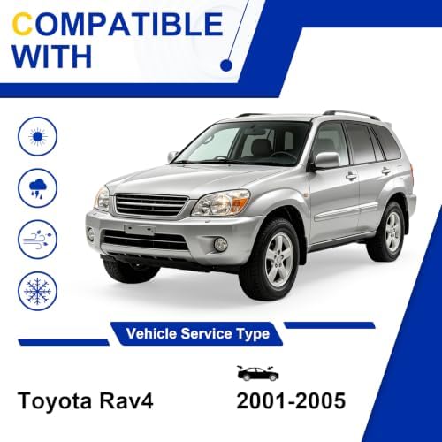 KAIYI 3 Windshield wipers Compatible with Toyota Rav4 2001-2005
