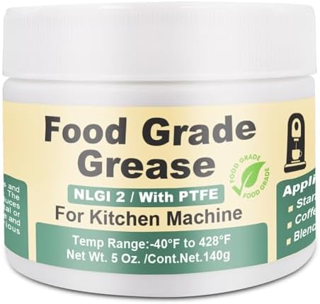 BTAS Food Safe Grease for Kitchenaid Stand Mixer Kit NLGI 2 5oz