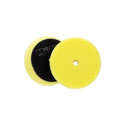 Maxshine 3" Universal Cross Cut Polishing Foam Pad – Hook & Loop – Compatible with DA & Rotary Polishers – Cross Cut Design for Heat Control & Efficient Compound Application