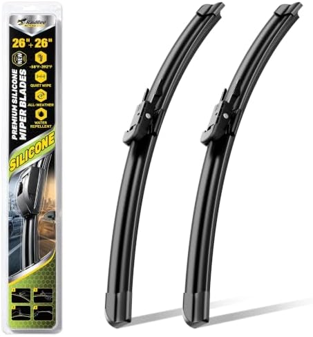 Silicone Windshield Wiper blades Replacement for