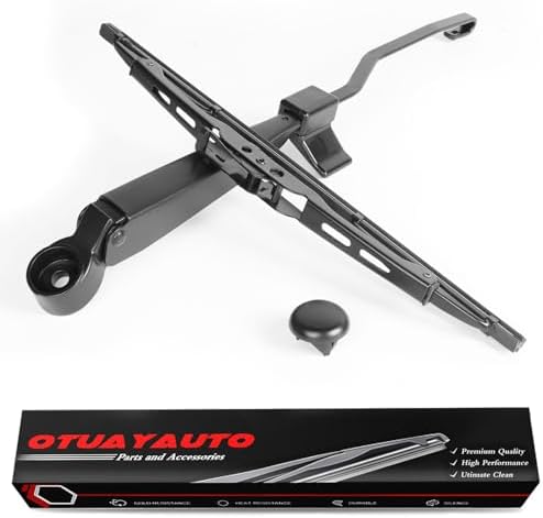 Replacement for Jeep Grand Cherokee 1998-2004, Rear Windshield Wiper Arm Blade Set - OTUAYAUTO Factory OEM Style 5102882AA