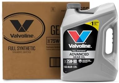 Valvoline SynPower SAE 75W-90 Full Synthetic Gear Oil 1 GA, Case of 3