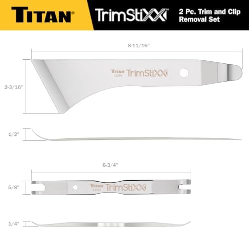 Titan 11586 Trim Stixx 2-Piece Trim and Clip Removal Set