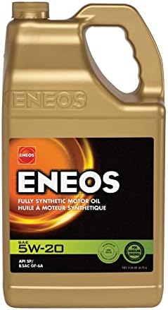 ENEOS 5W-20 Fully Synthetic Motor Oil, 5 Qt