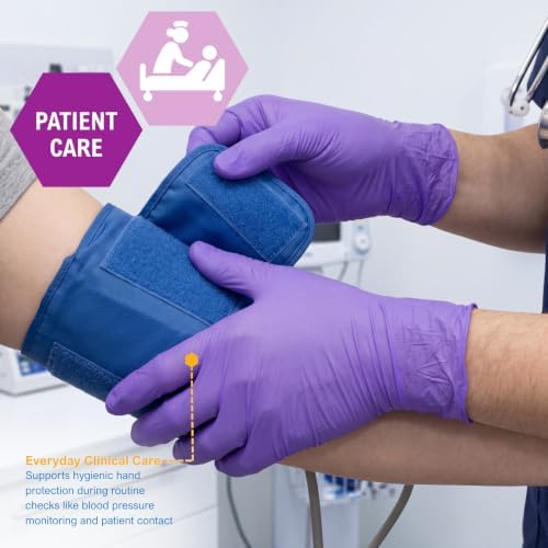 MedPride Powder-Free Nitrile Exam Gloves, X-Large (Pack of 100)