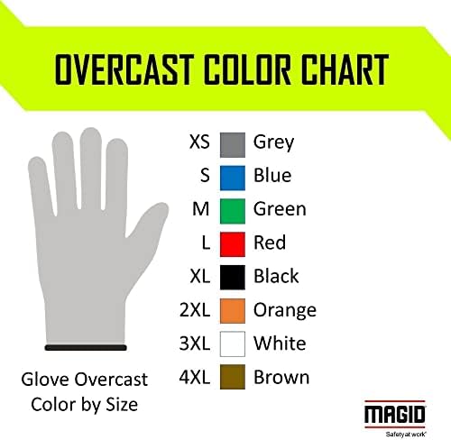 MAGID T-REX ANSI Level A4 Impact Gloves for Construction, 144 Pairs