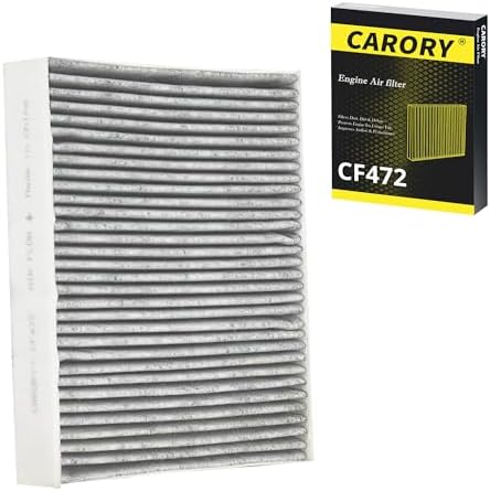 CARORY Cabin Air Filter w/Activated Carbon for BMW 320i (2013-2018), 328i (2013-2016), 330i (2017-2019), 335i (2014-2015), M2 (2016-2021), OE# 64119237554, 64119237555, CF11472, XC10010C, CF472