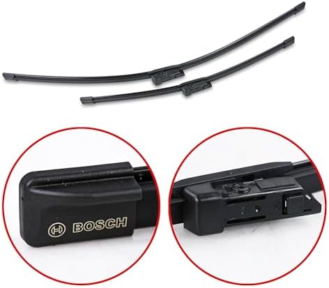 Bosch Wiper Blade Aerotwin A102S, Length: 650mm/475mm – Set of Front Wiper Blades - Only for Left-Hand Drive (EU)